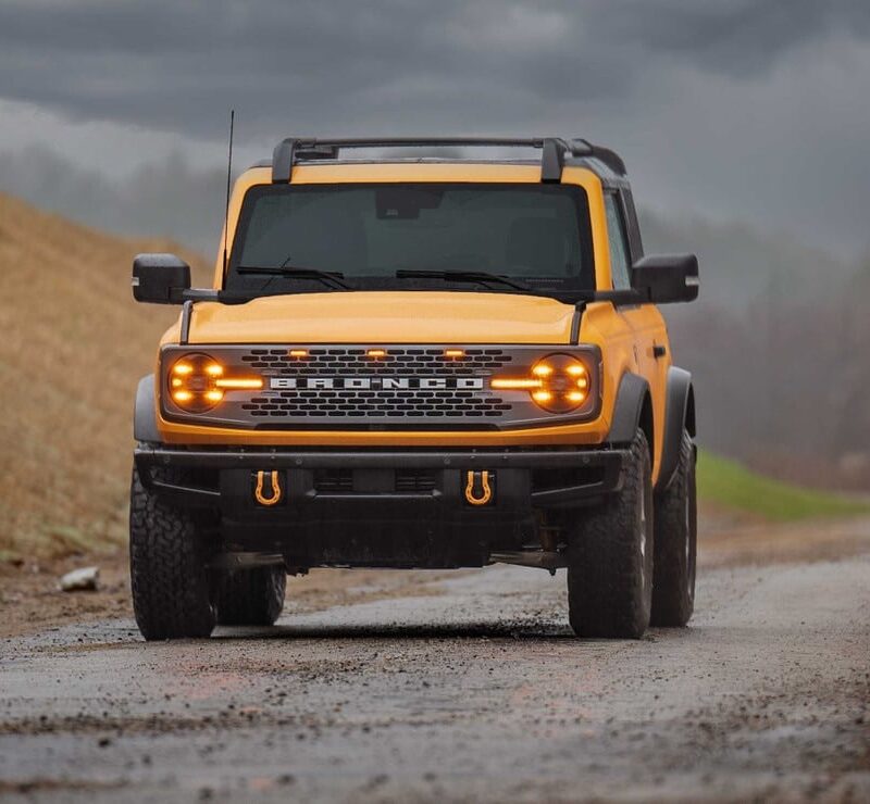 Morimoto 2021-2025 Ford Bronco XB LED Headlights-Amber DRL