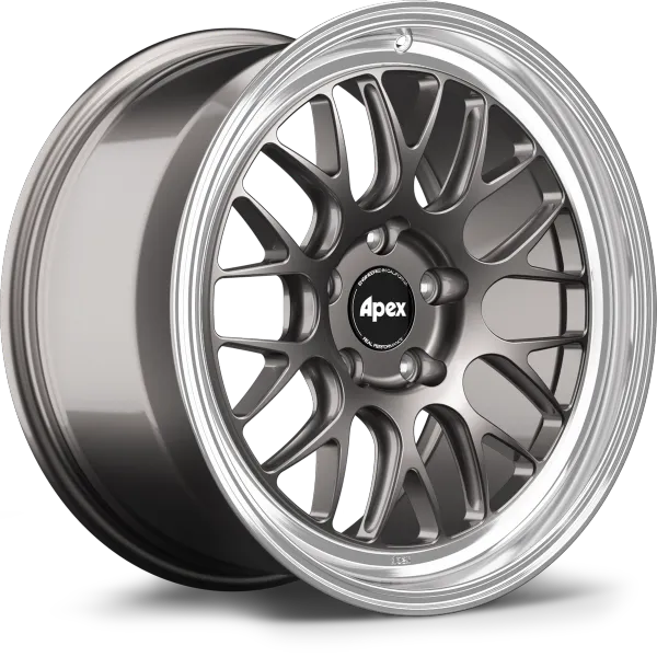 Apex Chevrolet Corvette C8 Stingray ML-10RT Forged Wheels – Machined Lip Anthracite – Set of 4