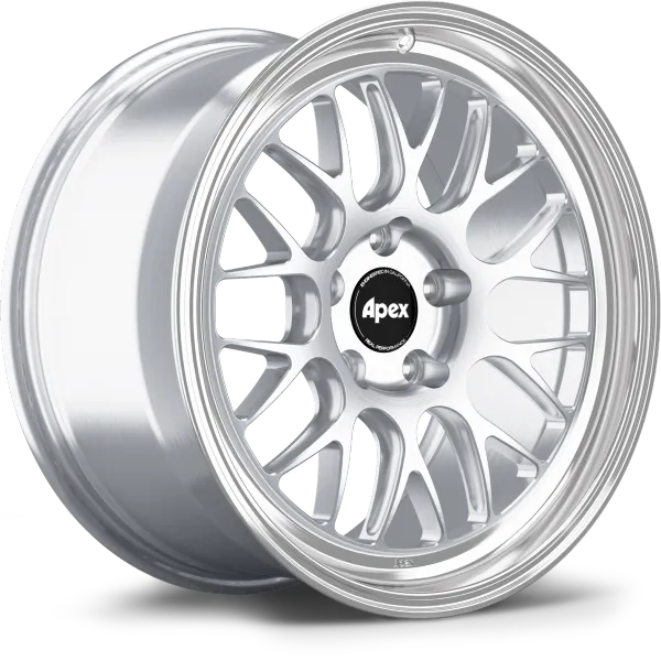 Apex Chevrolet Corvette C8 Stingray ML-10RT Forged Wheels – Machined Lip Brushed Clear – Set of 4