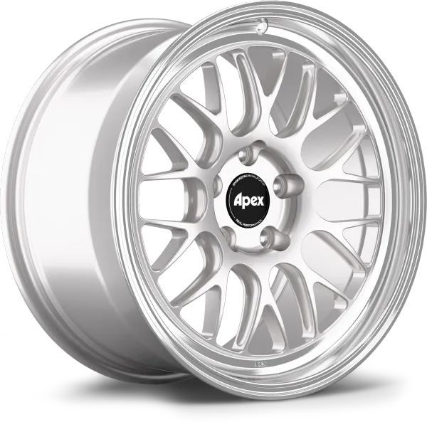 Apex Chevrolet Corvette C8 Stingray ML-10RT Forged Wheels – Machined Lip Race Silver – Set of 4