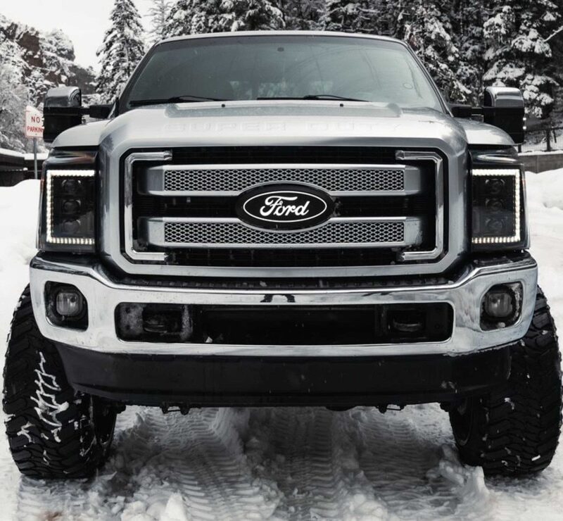 Morimoto 2011-2016 Ford Super Duty XB LED Headlights- White DRL