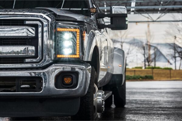 Morimoto 2011-2016 Ford Super Duty XB LED Headlights- Amber DRL