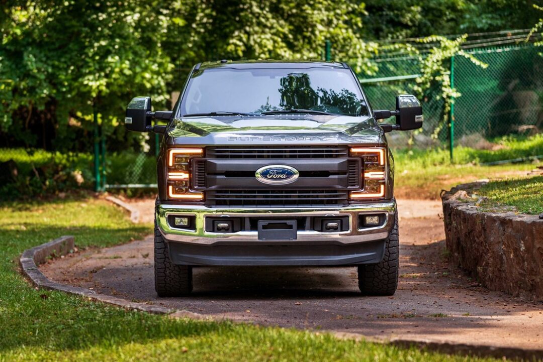 Morimoto 2017-2019 Ford Super Duty XB LED Headlights- Amber DRL