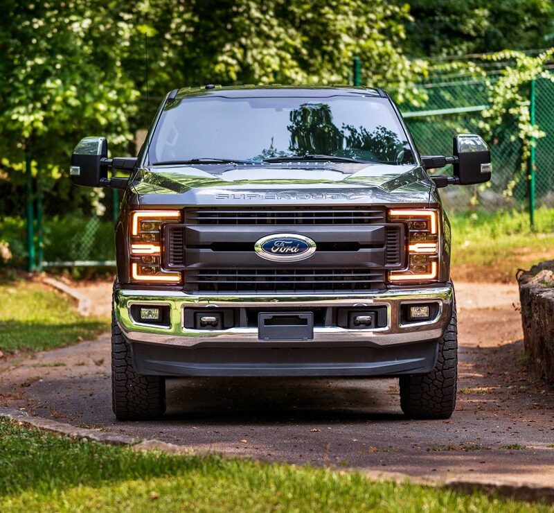 Morimoto 2017-2019 Ford Super Duty XB LED Headlights- Amber DRL