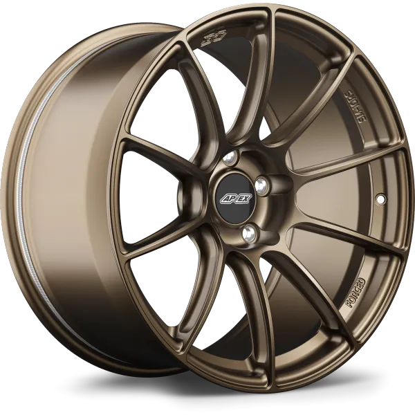 Apex Chevrolet Corvette C8 Stingray SM-10RS Forged Wheels – Satin Bronze – Set of 4