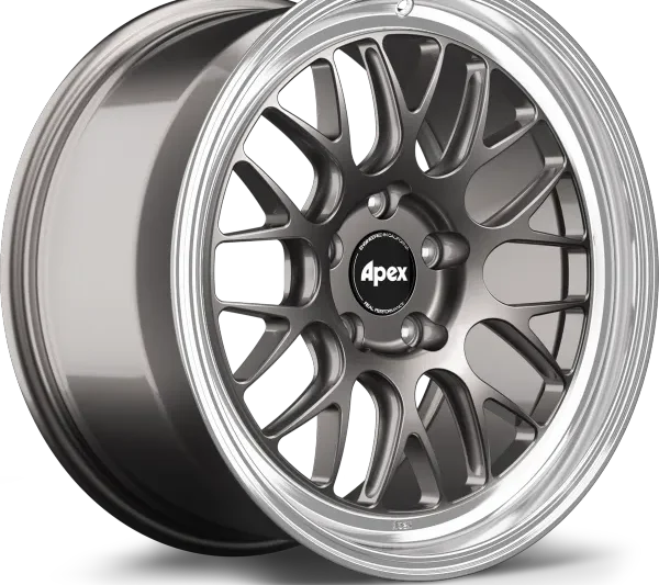 Apex Chevrolet Corvette C8 Stingray ML-10RT Forged Wheels – Machined Lip Anthracite – Set of 4