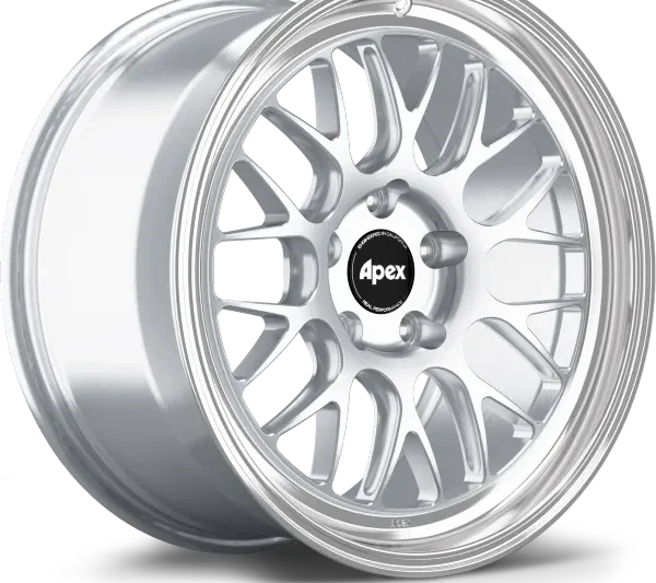 Apex Chevrolet Corvette C8 Stingray ML-10RT Forged Wheels – Machined Lip Brushed Clear – Set of 4