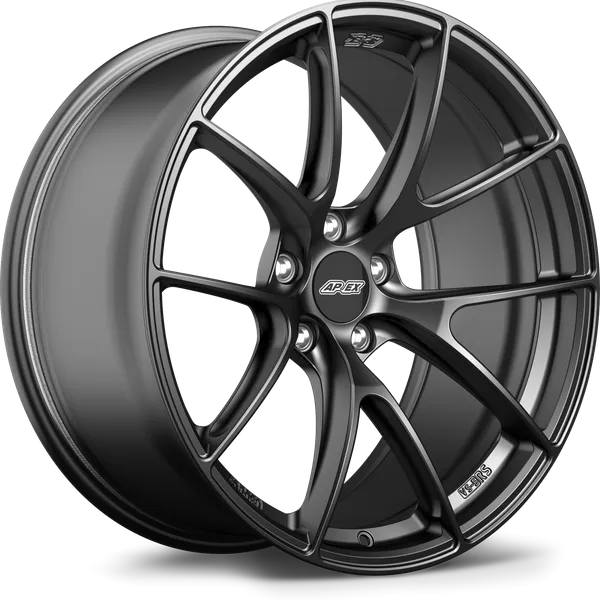 Apex Chevrolet Corvette C8 Stingray VS-5RS Forged Wheels - Satin Black - Set of 4