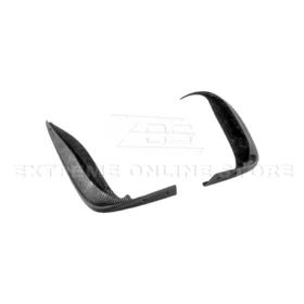 Extreme Online Store EOS EOS-Corvette C6 Extended CARBON FIBER Rear Splash Guard Mud Flaps for C6 Corvette - Image 5