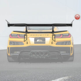 EOS 2020-2026 Corvette C8 ZR1 ZTK Carbon Fiber High Wing Spoiler - image 14