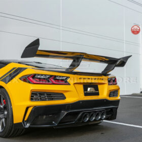 EOS 2020-2026 Corvette C8 ZR1 ZTK Carbon Fiber High Wing Spoiler - image 16