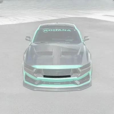 FFP 2024-2026 Ford Mustang Dark Horse Front Upper Middle Grille Trim