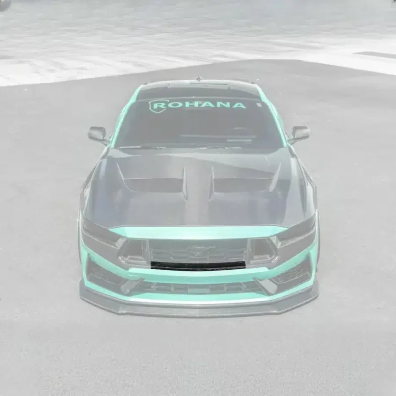 FFP 2024-2025 Ford Mustang Dark Horse Front Upper Middle Grille Trim