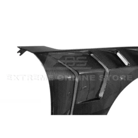 FFP Mustang S650 GTD Style Carbon Fiber Front Side Vented Fenders for S650 Mustang - Image 6