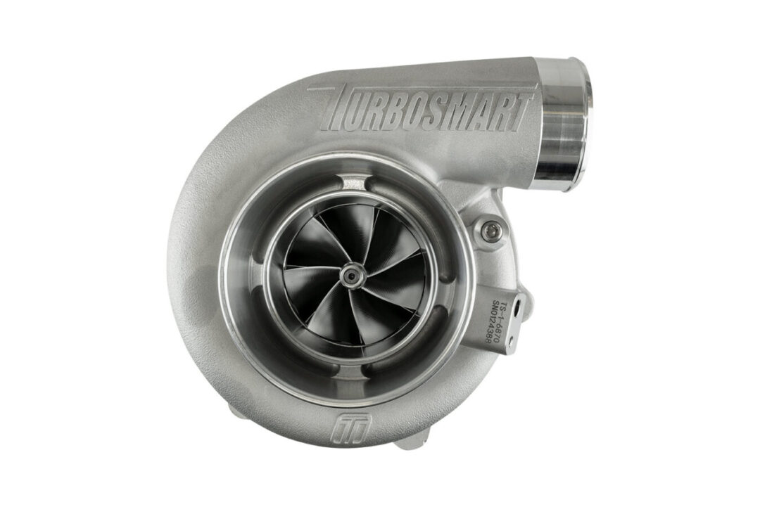 Alternative view of Turbosmart TS-1 Performance Turbocharger 6870 (Kompact) T4 0.82AR Externally Wastegated