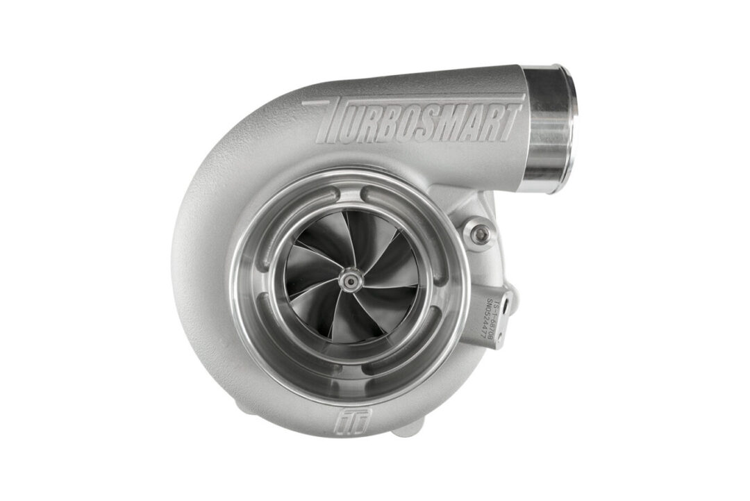 Alternative view of Turbosmart TS-1 Performance Turbocharger 6870 (Kompact) T4 Divided 0.84AR Externally Wastegated