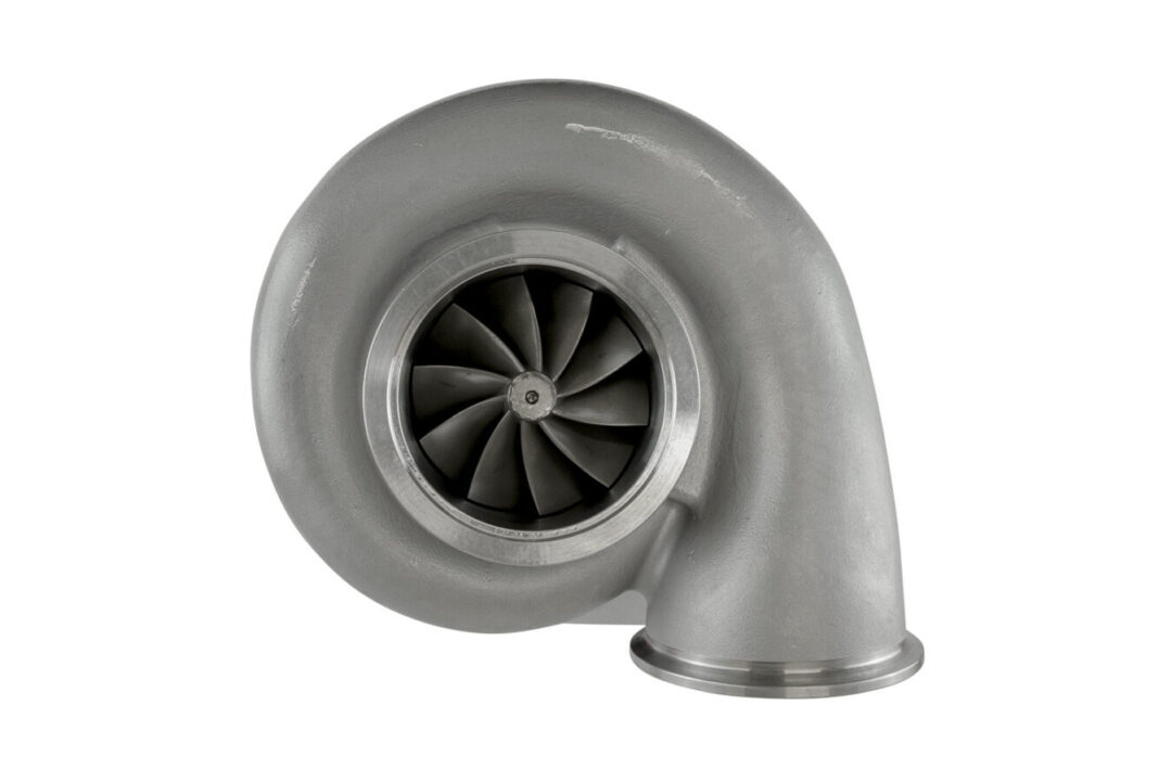Alternative view of Turbosmart TS-1 Performance Turbocharger 7170 (Kompact) V-Band 1.07AR Externally Wastegated