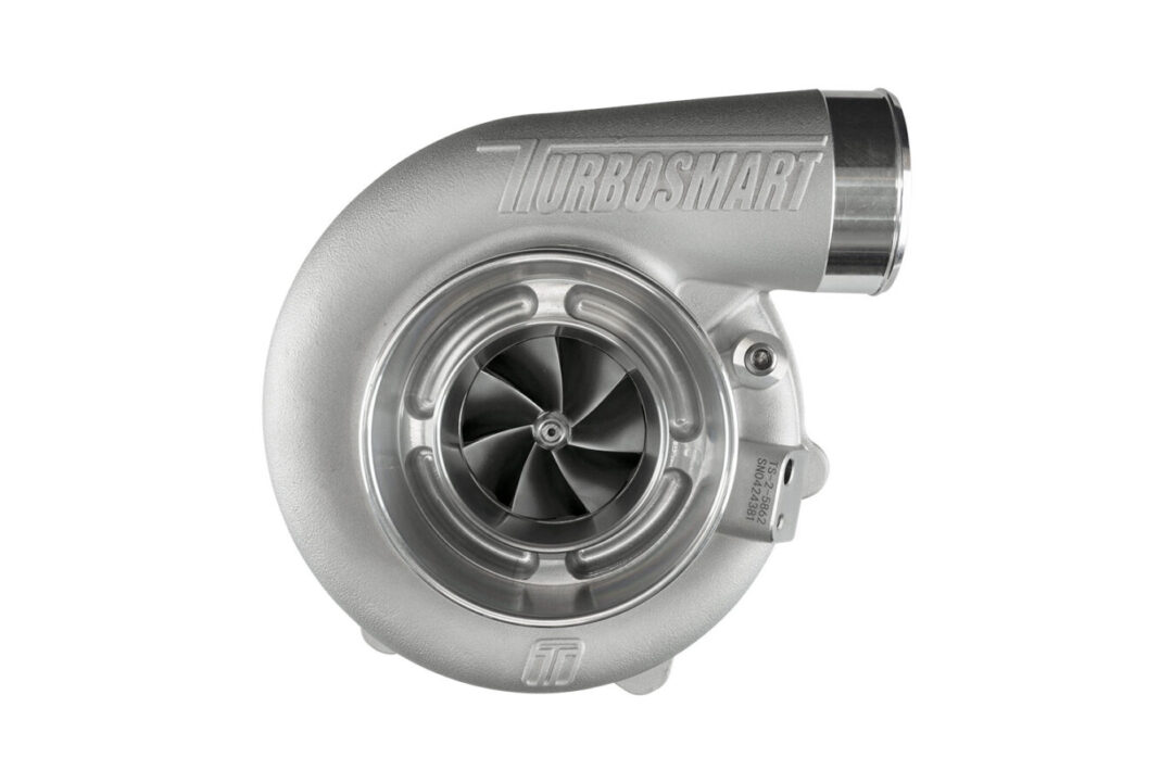 Alternative view of Turbosmart TS-2 Performance Turbocharger (Water Cooled) 6466 T3 0.82AR Externally Wastegated