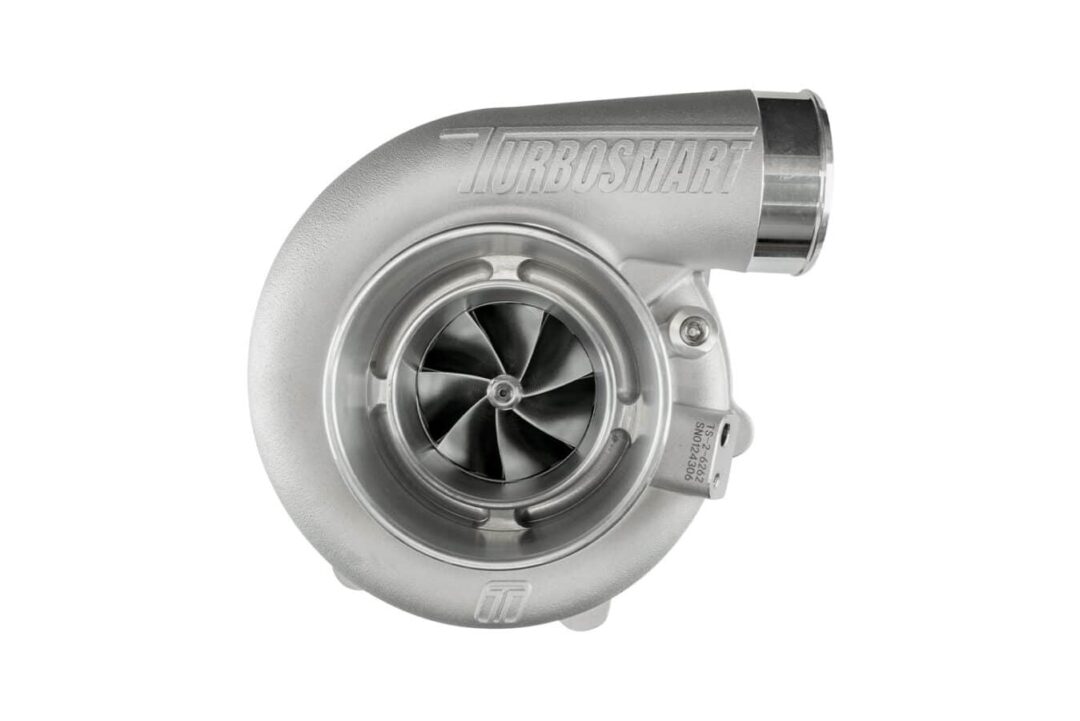 Alternative view of Turbosmart TS-2 Performance Turbocharger (Water Cooled) 6466 V-Band 0.82AR Externally Wastegated