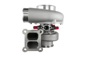 Turbosmart TS-2 Performance Turbocharger (Water Cooled) 6870 (Kompact) T4 Divided 0.84AR Externally Wastegated - Image 4