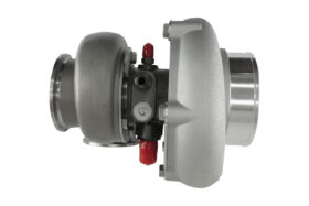 Turbosmart TS-2 Turbocharger (Water Cooled) 6466 V-Band Reverse Rotation 0.82AR Externally Wastegated - Image 5