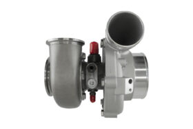 Turbosmart TS-2 Turbocharger (Water Cooled) 6466 V-Band Reverse Rotation 0.82AR Externally Wastegated - Image 4