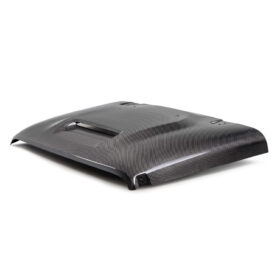 Anderson Composites Style-MO carbon fiber hood for Jeep Wrangler and Gladiator - Image 2