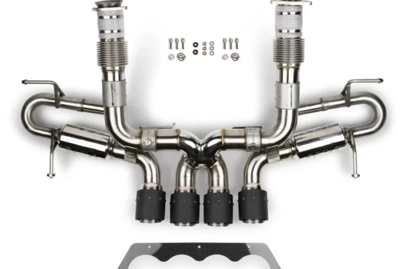 EOS 2023-2026 Chevrolet Corvette C8 Stingray / E-Ray Valved Center Exit Conversion Exhaust System