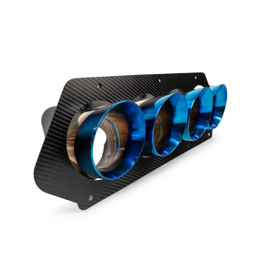 Alternative view of EOS 2023-2026 Chevrolet Corvette C8 Z06/ZR1 Titanium Quad Tips
