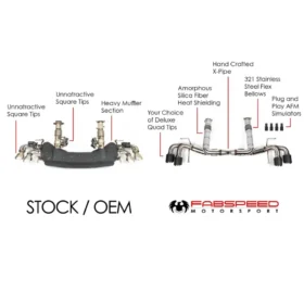 Extreme Online Store EOS Corvette C8 Stingray Supersport X-Pipe Exhaust System for C8 Corvette - Image 6