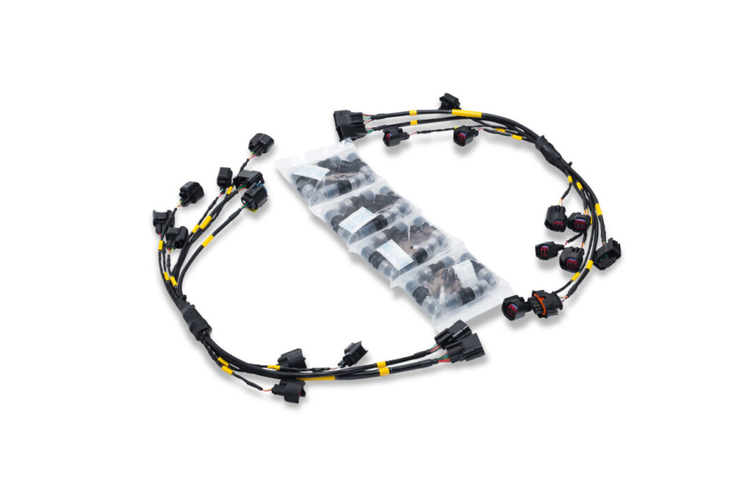 Alternative view of M Mclaren 720S/765LT/750S/Senna/GT M840T Stage 2+ Hardware Kit with ID1050-XDS Fuel Injectors | Set of 16 and Race Spec Harness