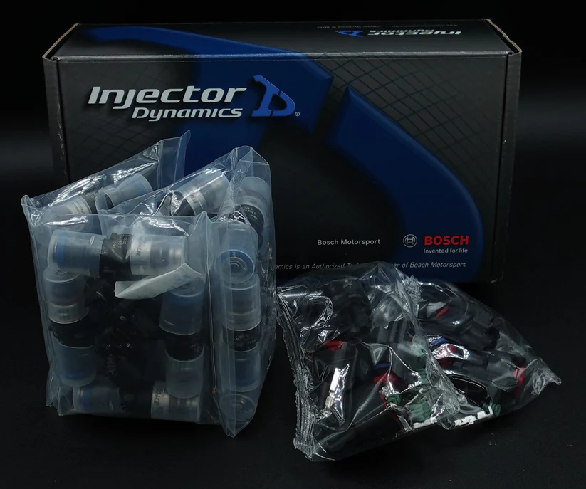 M Mclaren 720S/765LT/750S/Senna/GT M840T Stage 2+ Hardware Kit with ID1050-XDS Fuel Injectors | Set of 16 and Race Spec Harness