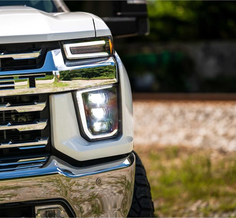 Morimoto 2020-2024 Chevrolet Silverado HD XB Hybrid LED Headlights