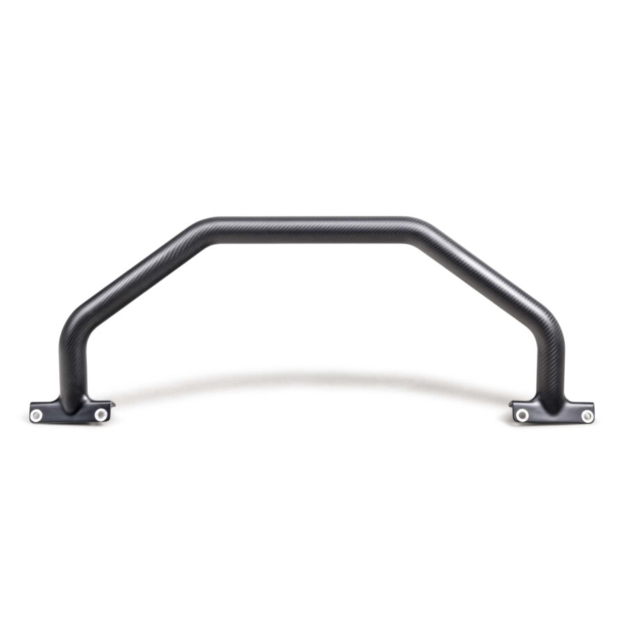 Alternative view of Anderson Composites 2022-2024 Bronco Raptor Carbon Fiber Bull Bar