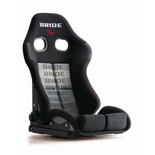 Bride Japan STRADIAIII Reclinable Bucket Seat - FRP Silver Sparkle Back (Gradation Logo)