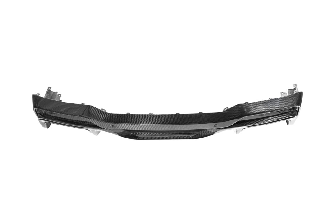 Alternative view of FFP 2024-Up Ford Mustang S650 Dark Horse Style Rear Bumper Diffuser