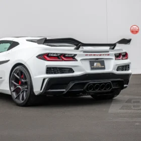 Extreme Online Store EOS Corvette C8 Z06 Carbon Fiber Rear High Wing Spoiler for C8 Corvette - Image 2