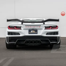 Extreme Online Store EOS Corvette C8 Z06 Carbon Fiber Rear High Wing Spoiler for C8 Corvette - Image 5