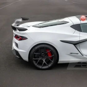 Extreme Online Store EOS Corvette C8 Z06 Carbon Fiber Rear High Wing Spoiler for C8 Corvette - Image 9