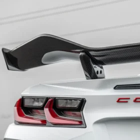 Extreme Online Store EOS Corvette C8 Z06 Carbon Fiber Rear High Wing Spoiler for C8 Corvette - Image 10