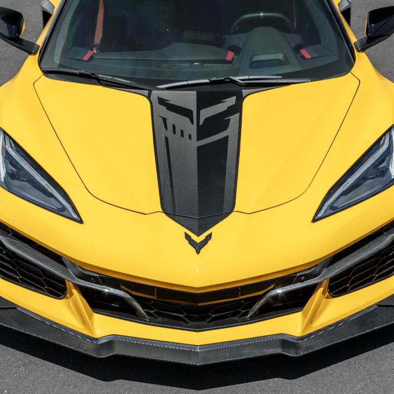 EOS 2023-2025 Corvette C8 Z06 Z07 Extended Package Front Lip & Canards