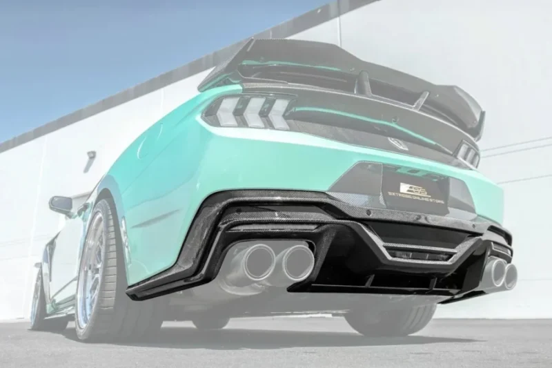 FFP 2024-2026 Ford Mustang S650 Dark Horse Style Rear Bumper Diffuser