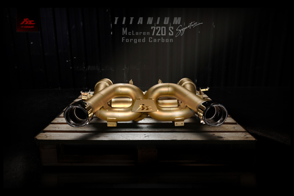 FI Exhaust 2017-2023 Mclaren 720S Coupe / Spider Titanium Exhaust System