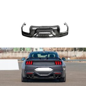 Muscle Auto Zone MAZ Mustang S650 Carbon Fiber Diffuser for S650 Mustang - Image 4