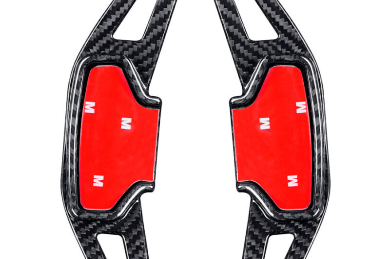 MAZ 2024-2026 Ford Mustang S650 Carbon Fiber Paddle Shifter Extensions