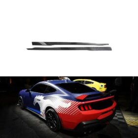 Muscle Auto Zone MAZ Mustang S650 Carbon Fiber Side Skirts for S650 Mustang - Image 4