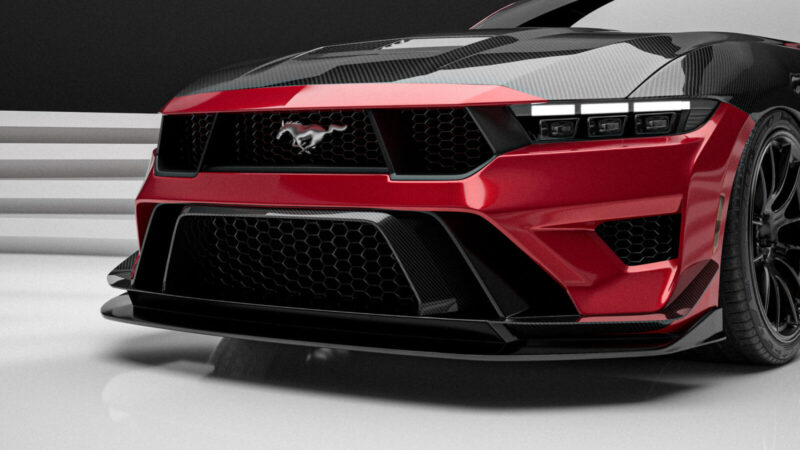 MAZ 2024-2026 Ford Mustang S650 R1 Competizione Bumper - Image 5
