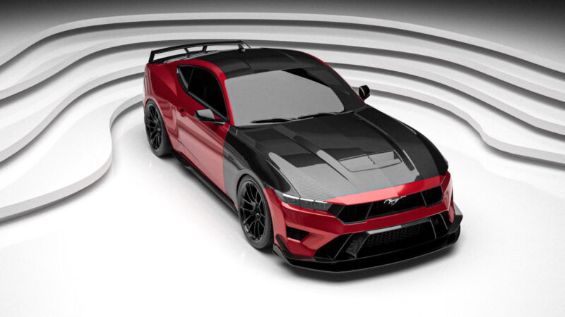 MAZ 2024-2026 Ford Mustang S650 R1 Competizione Bumper - Image 7