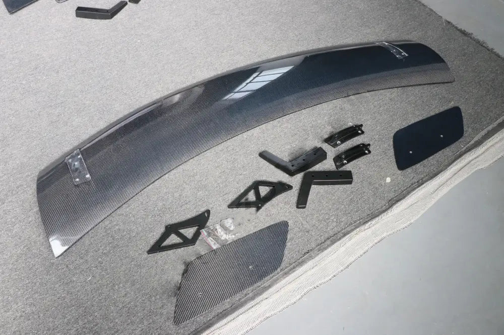 Alternative view of Carbon Fiber Track Pack Spoiler