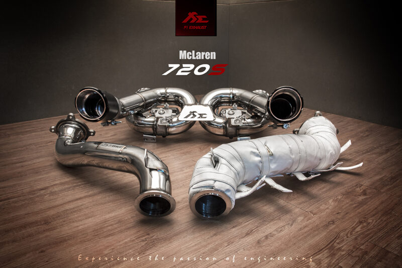 FI Exhaust 2017-2023 McLaren 720S High Flow Downpipes - Image 2